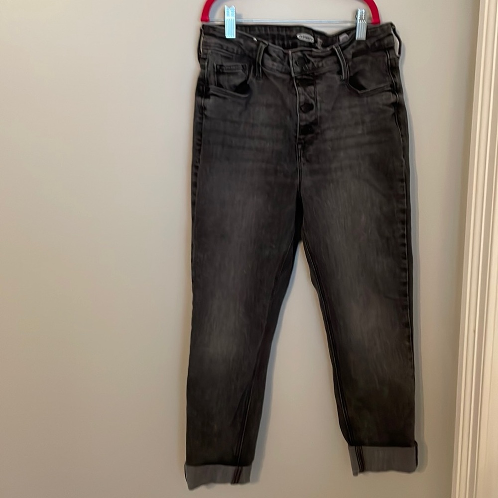 Grey high rise Jeans